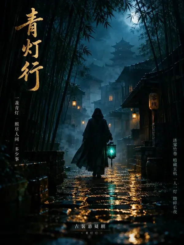 《雾隐长安：夜行人谜案》悬疑短剧封面
